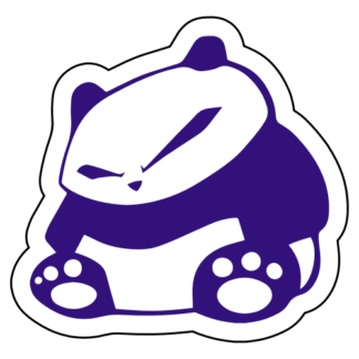 JDM Panda Sticker (Purple)